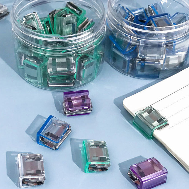 Kleurrijke mini-paperclips