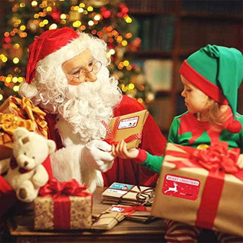 Kerst zelfklevende stickers