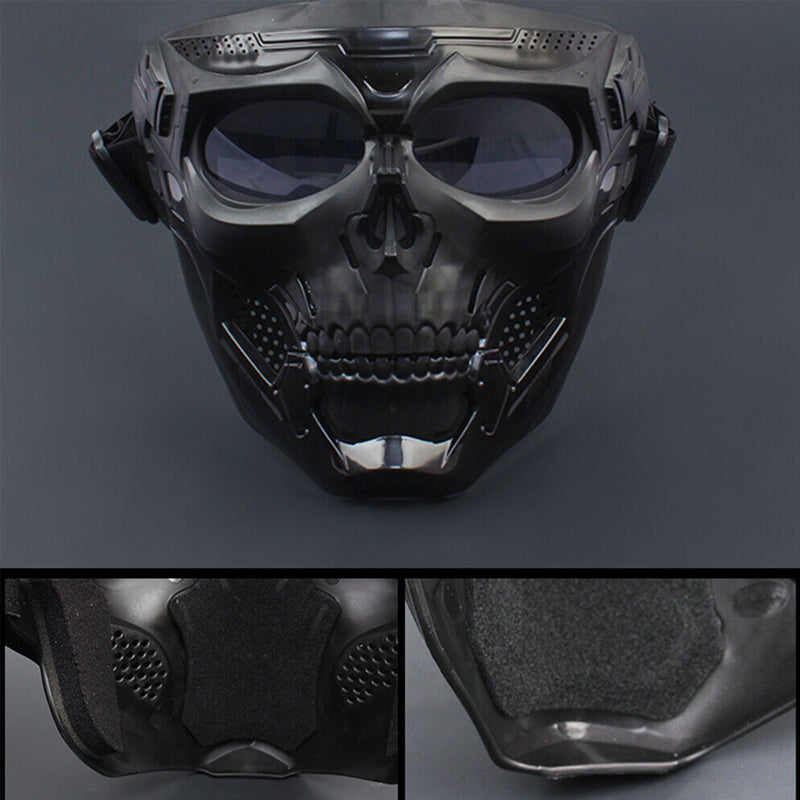 Skull Goggle rijmasker