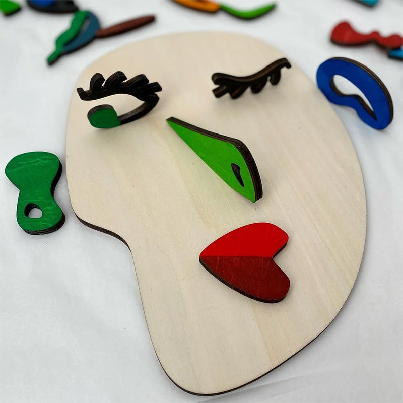 Houten Montessori Puzzels-Beste cadeau voor uw kind