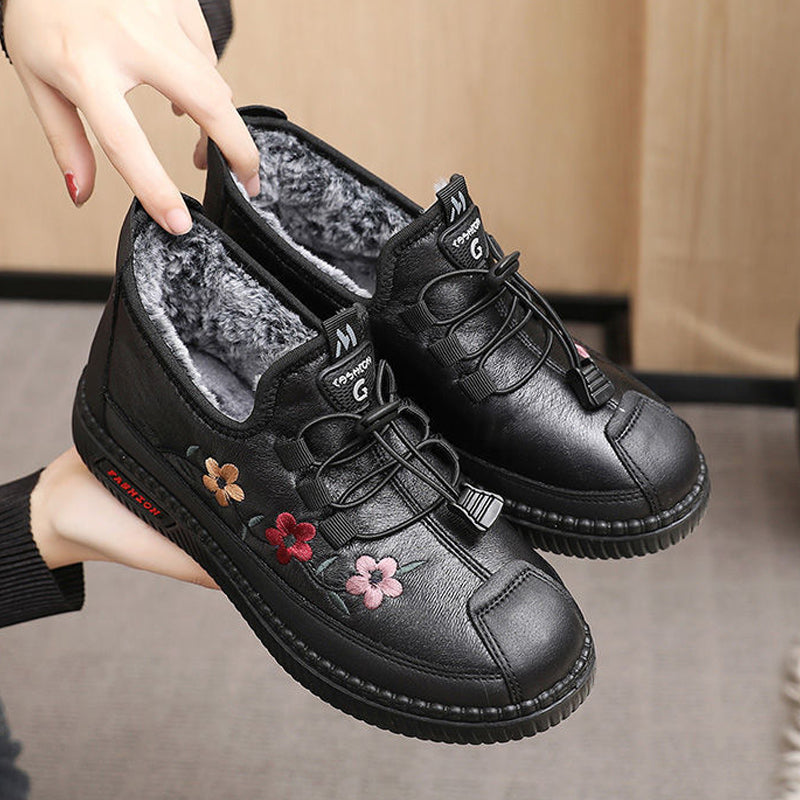 Dames Loafers voor Oudere Vrouwen Zacht Warm