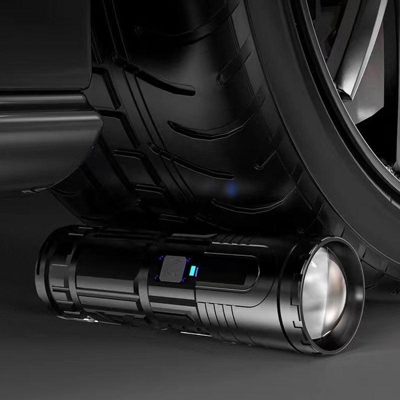 Zoom heldere zaklamp