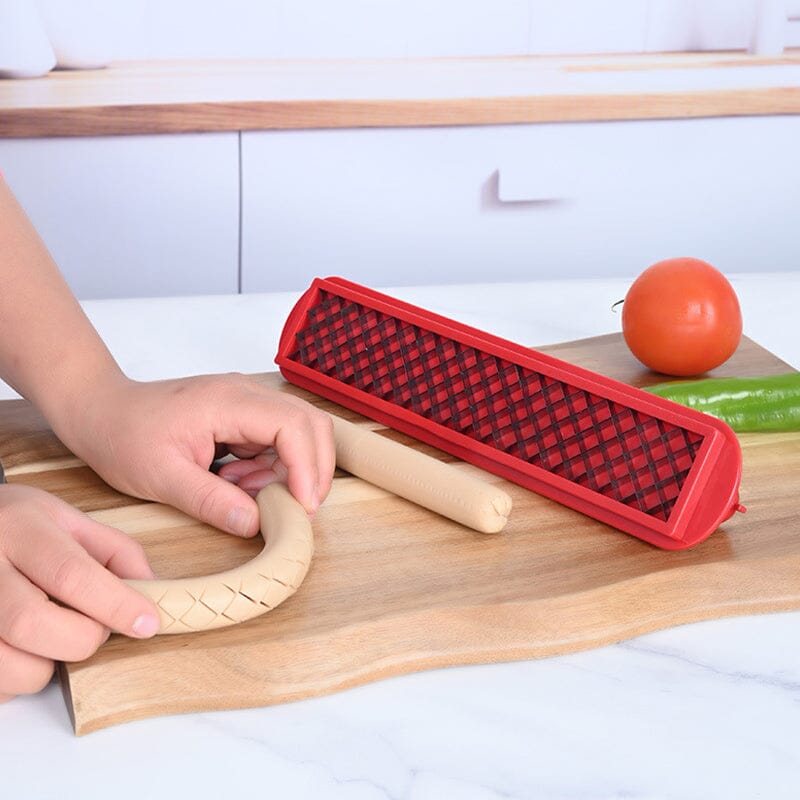 Perfecte Criss-Cross Slots Hotdogs Slicer