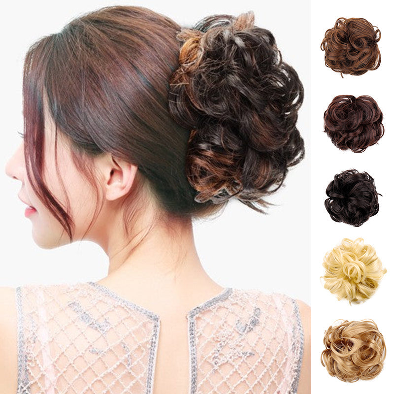Bun Clipping Flower Bud-pruik