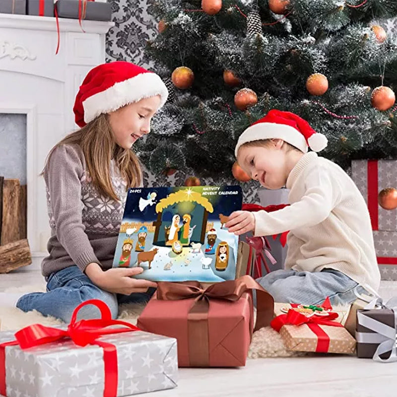 24 Dagen Kerstmis Kerststal Set