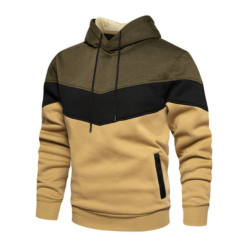 Lente-sweatshirt met kleurvlakken voor heren en dames