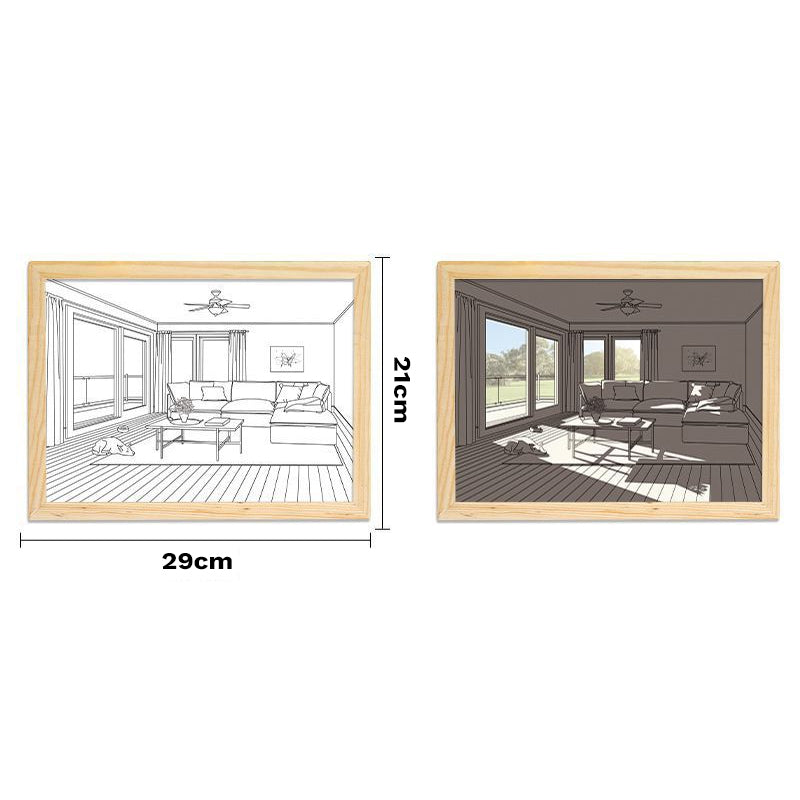 Verlichting Schilderij Decoratie