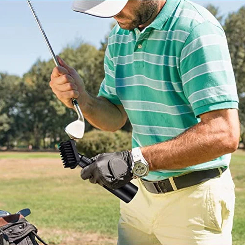 Groefborstel voor golfclubs