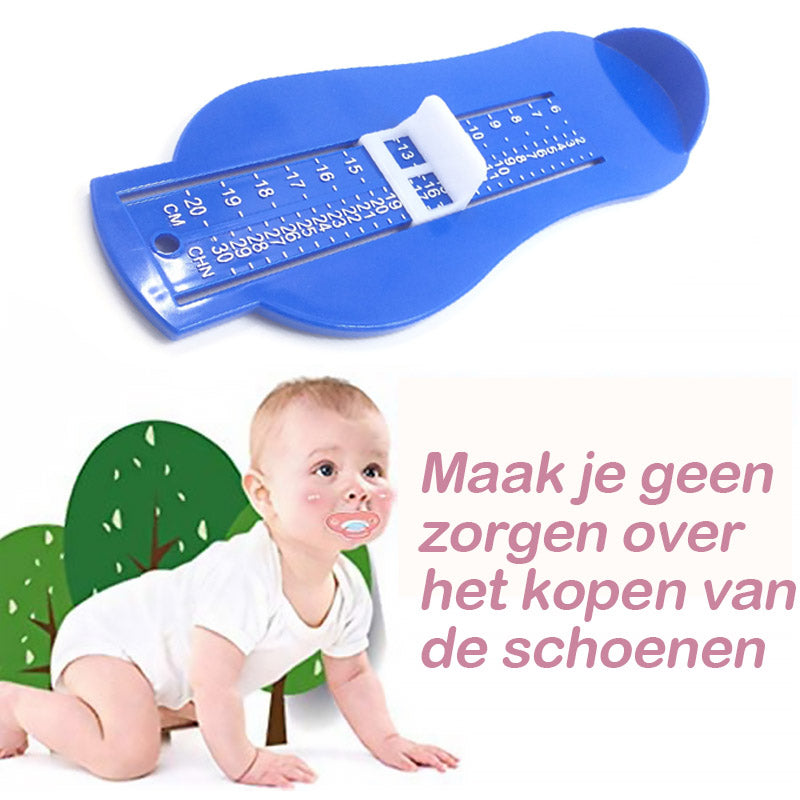 Meetapparaat voor babyvoetlengte