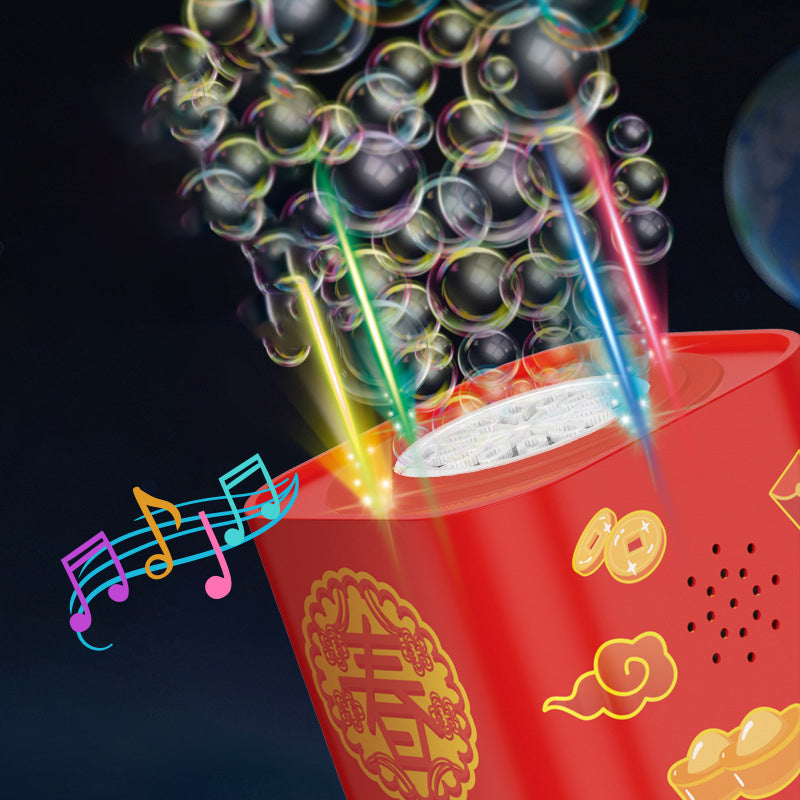 Draagbare vuurwerk bubbelmachine