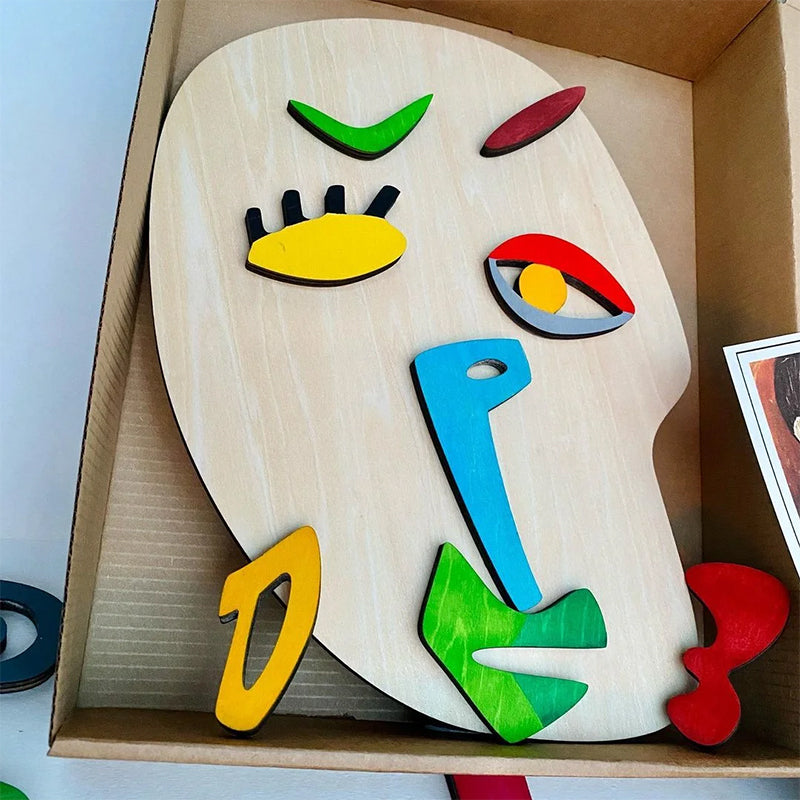 Houten Montessori Puzzels-Beste cadeau voor uw kind
