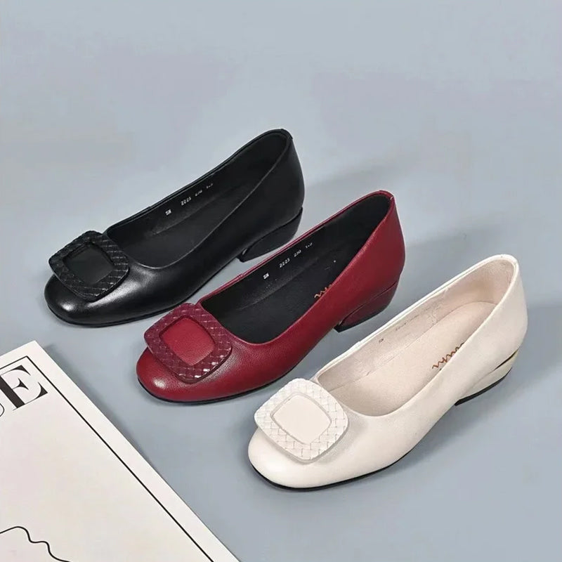 Pump ronde neus beanie schoenen
