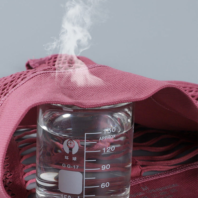 Sportbeha van ademend mesh