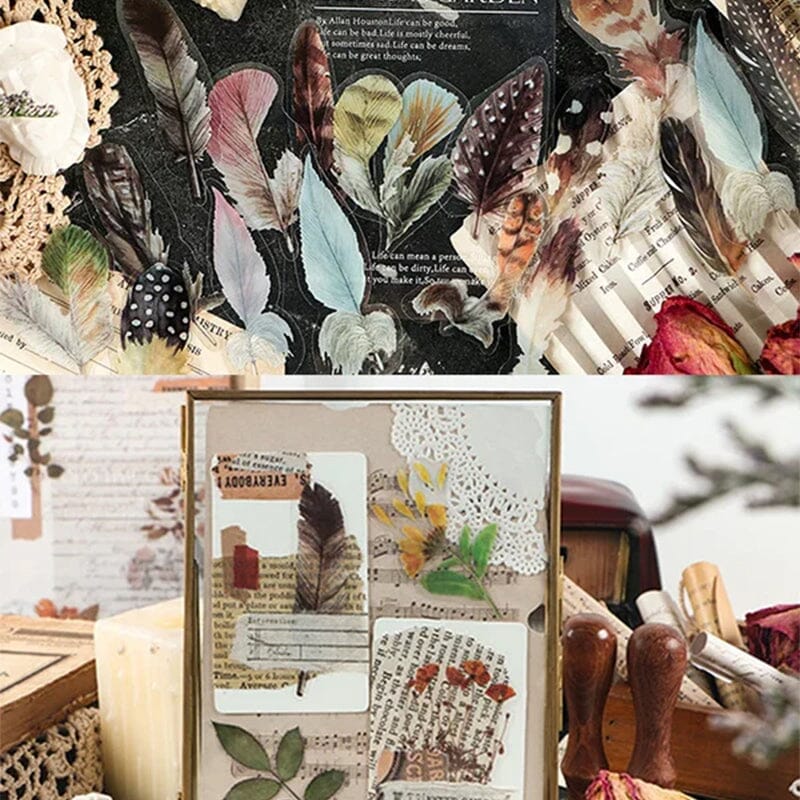 Geheugen Tuin-serie PET-stickerset