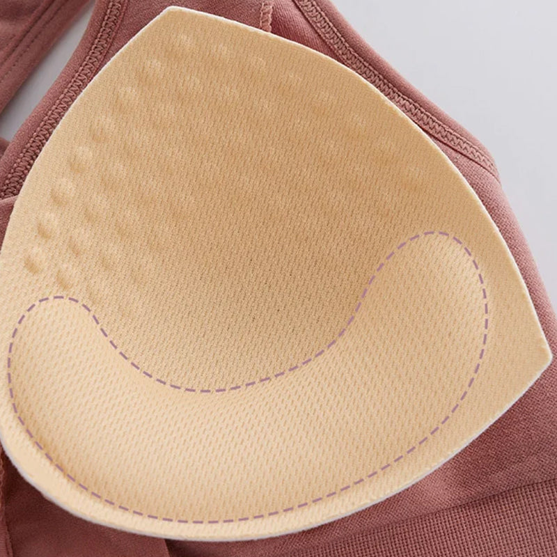 Sport beha vest met rits