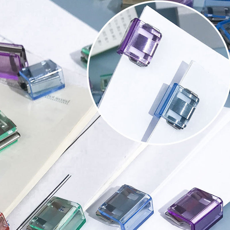 Kleurrijke mini-paperclips