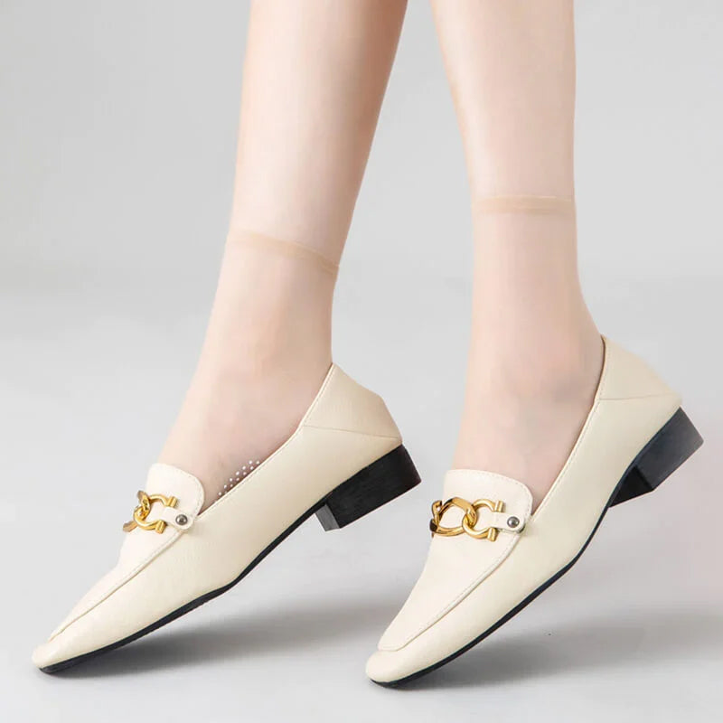 Invisible short stockings with non-slip rubber dots