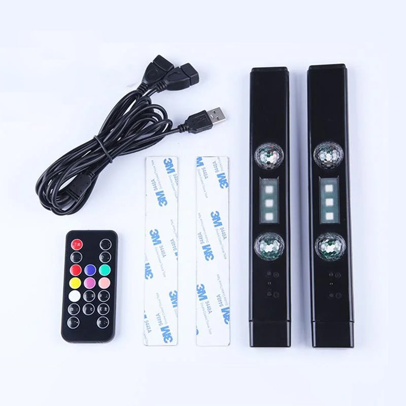 USB oplaadbare kleurrijke led decoratieve verlichting