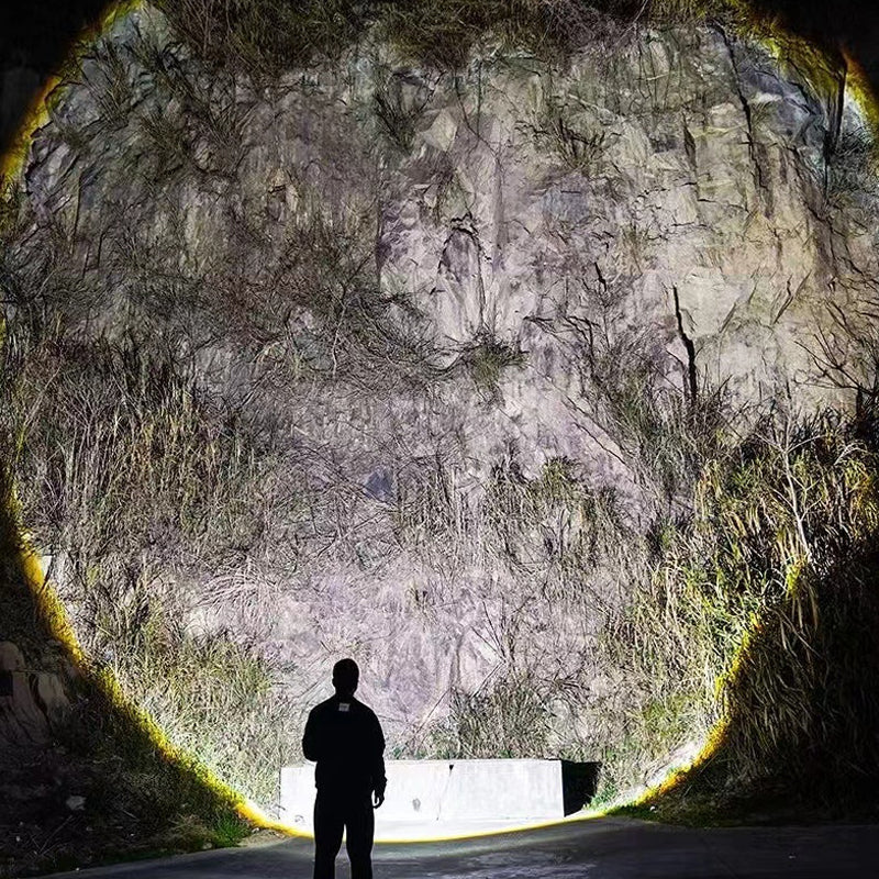 Zoom heldere zaklamp