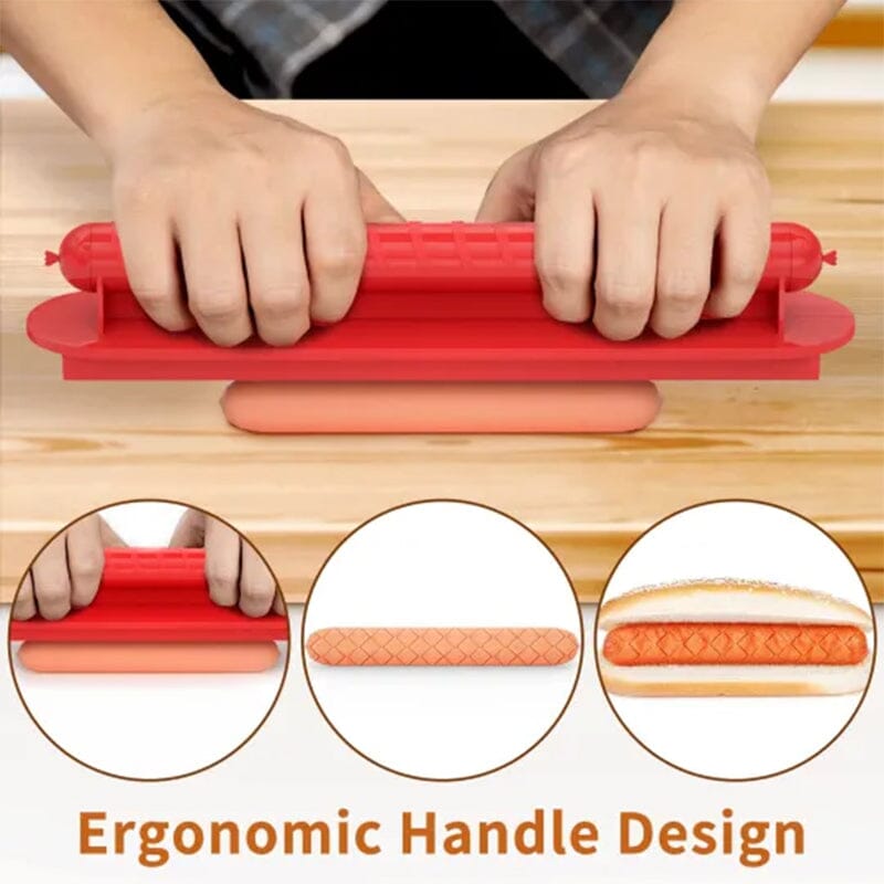 Perfecte Criss-Cross Slots Hotdogs Slicer