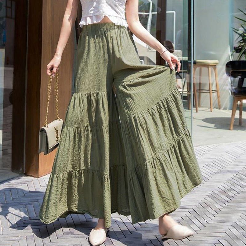 Monochrome retro strandbroek