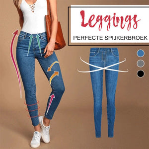 Jeans legging met perfecte pasvorm