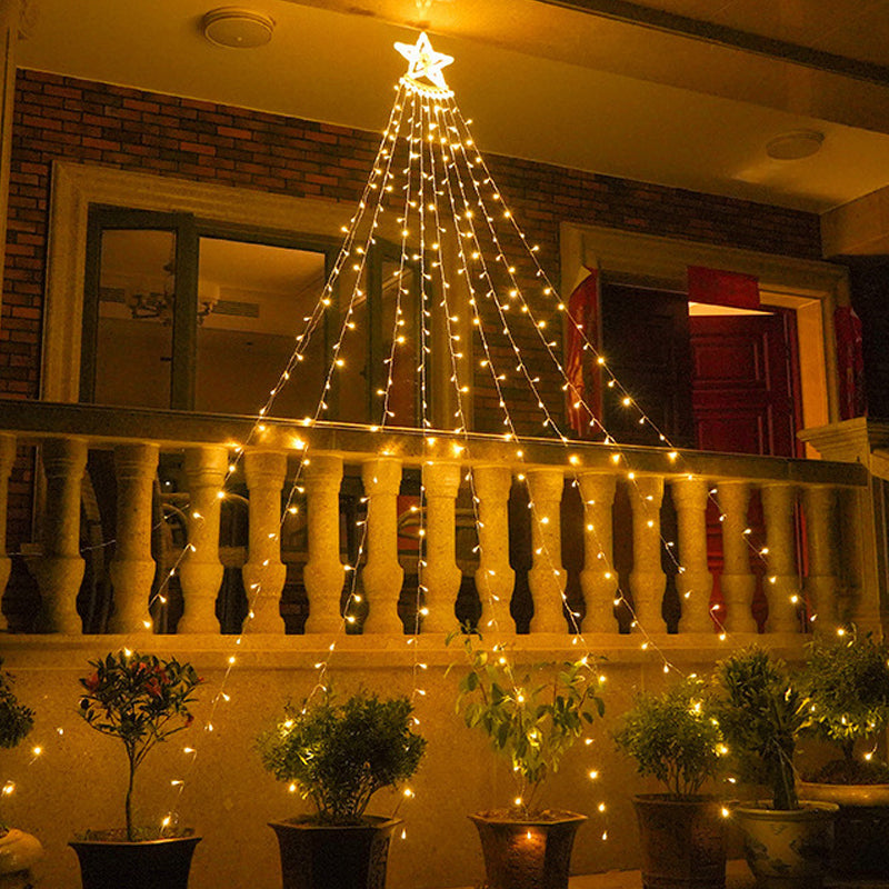 Veelkleurige LED-kerstboomverlichting