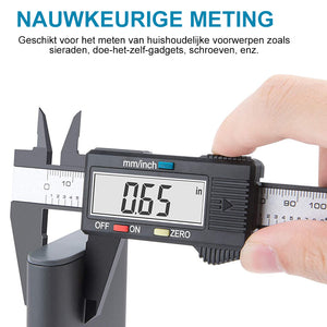 Digitale elektronische schuifmaat liniaal
