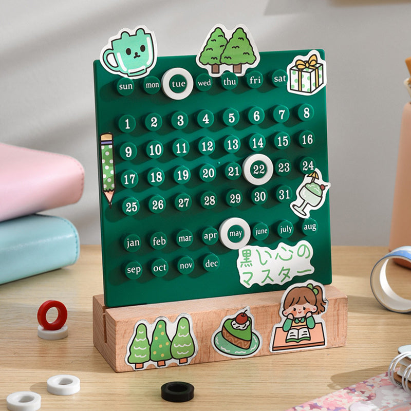 Handmatige DIY-loopkalender