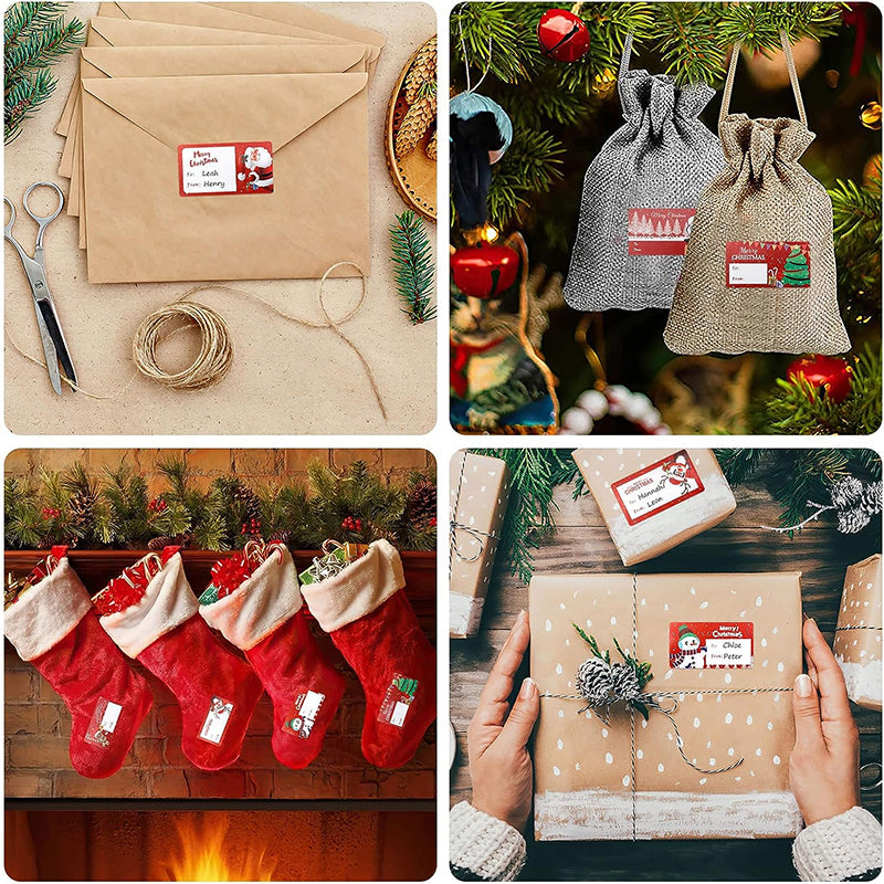 Kerst zelfklevende stickers