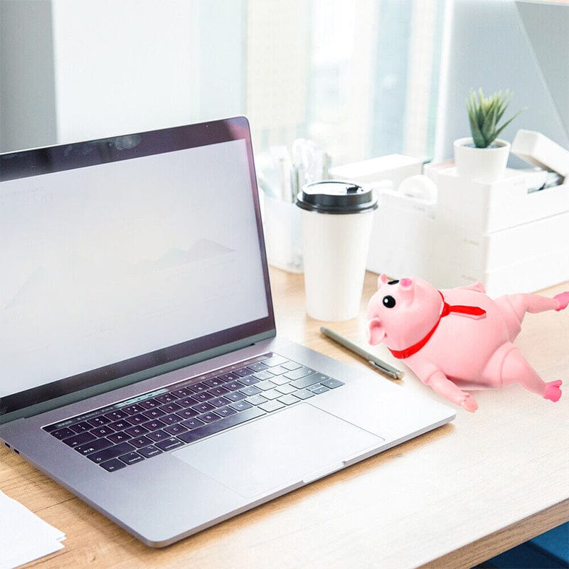 Creatief decompressie roze Piggy speelgoed