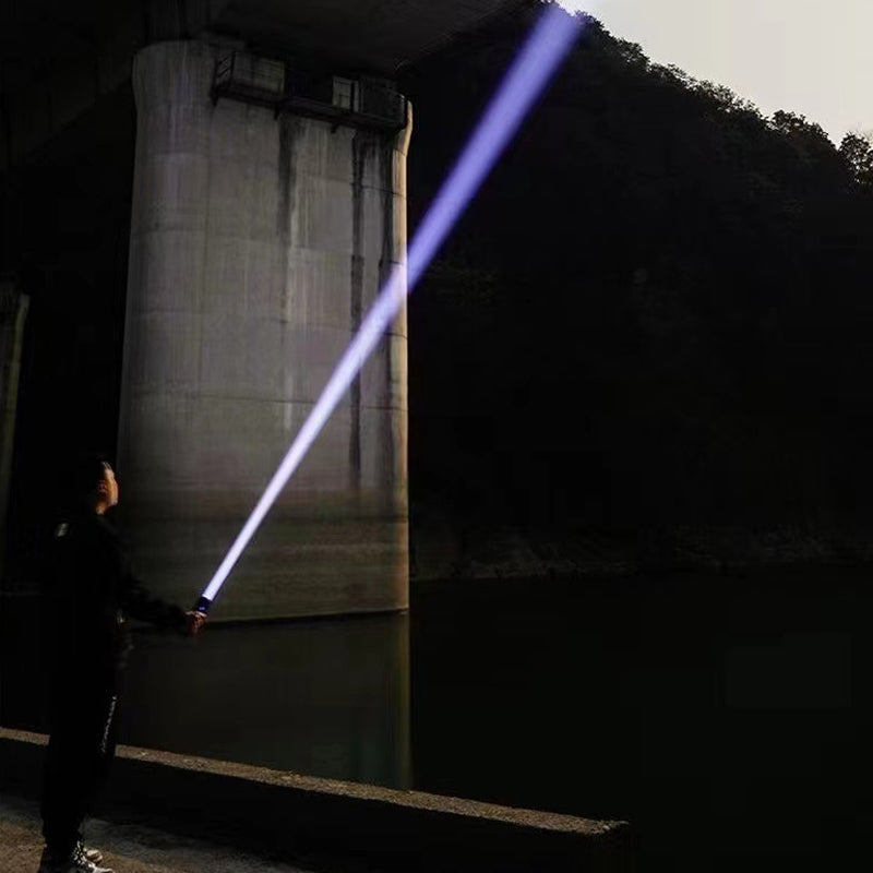 Zoom heldere zaklamp