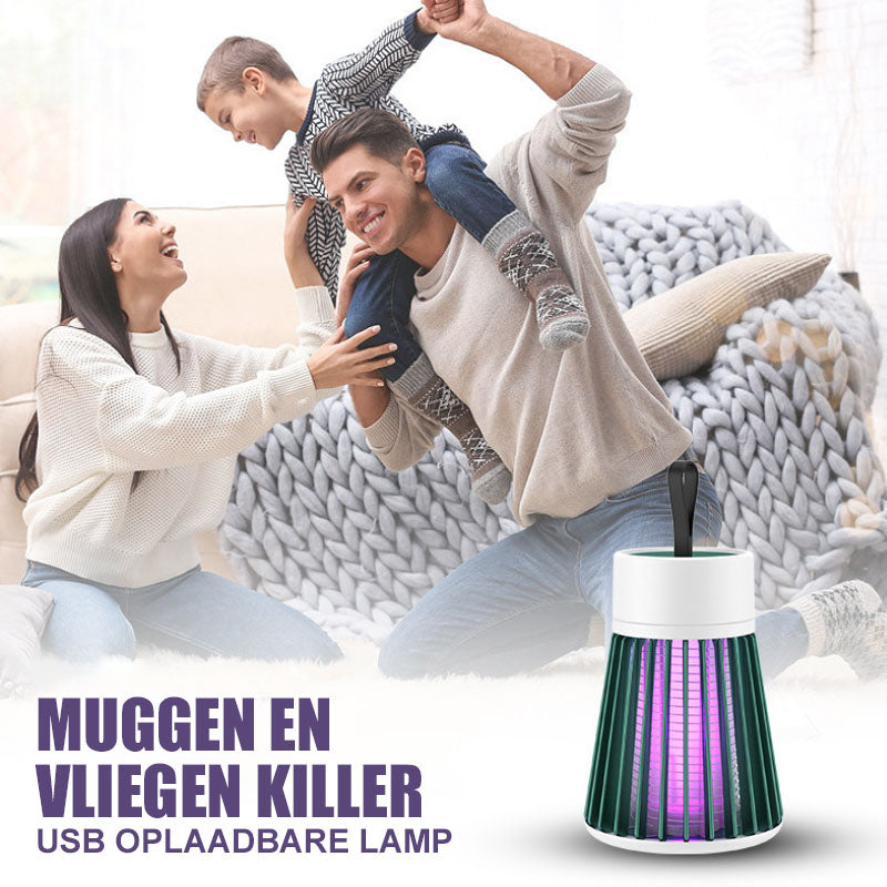 USB Oplaadbaar Mug en Vlieg Val Lamp