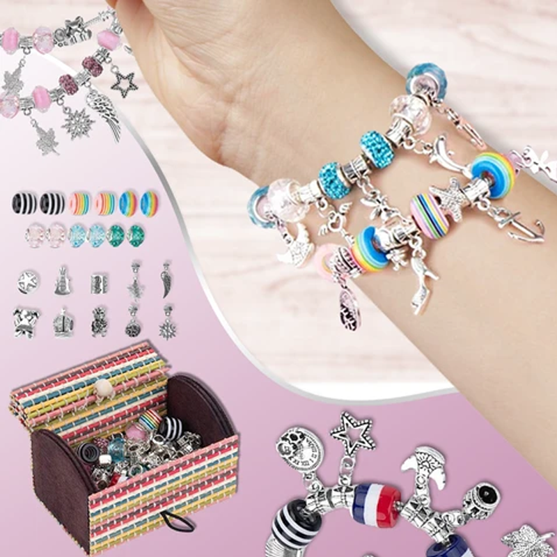 Eenvoudige DIY-set voor het maken van armbanden