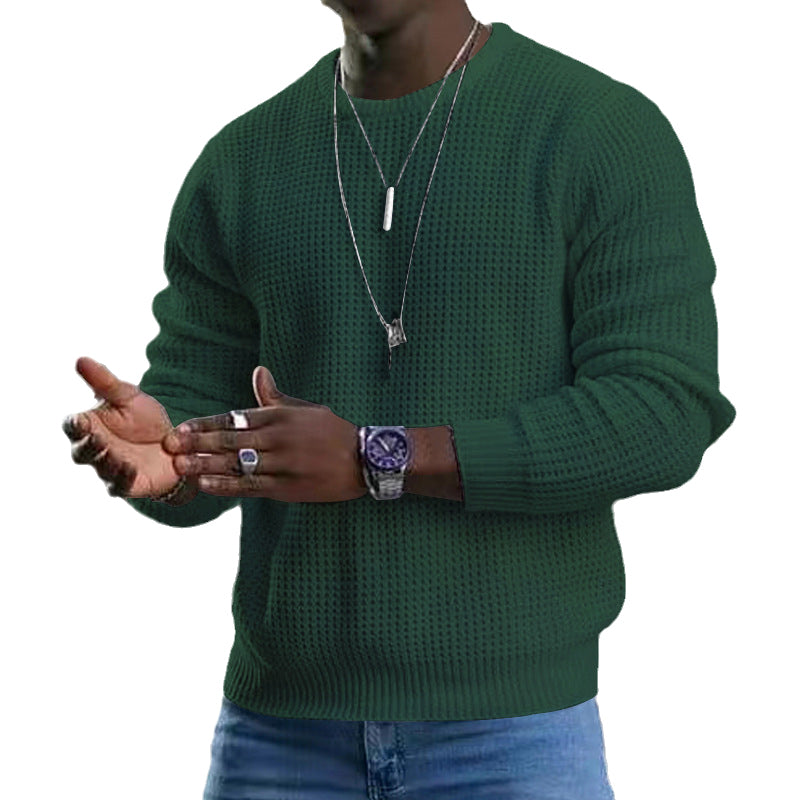 Trui met ronde hals en lange mouwen