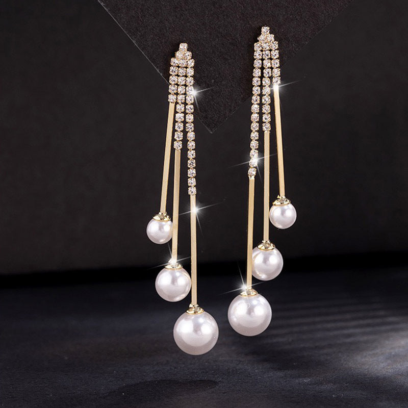 Kwastje elegante piercing oorbellen