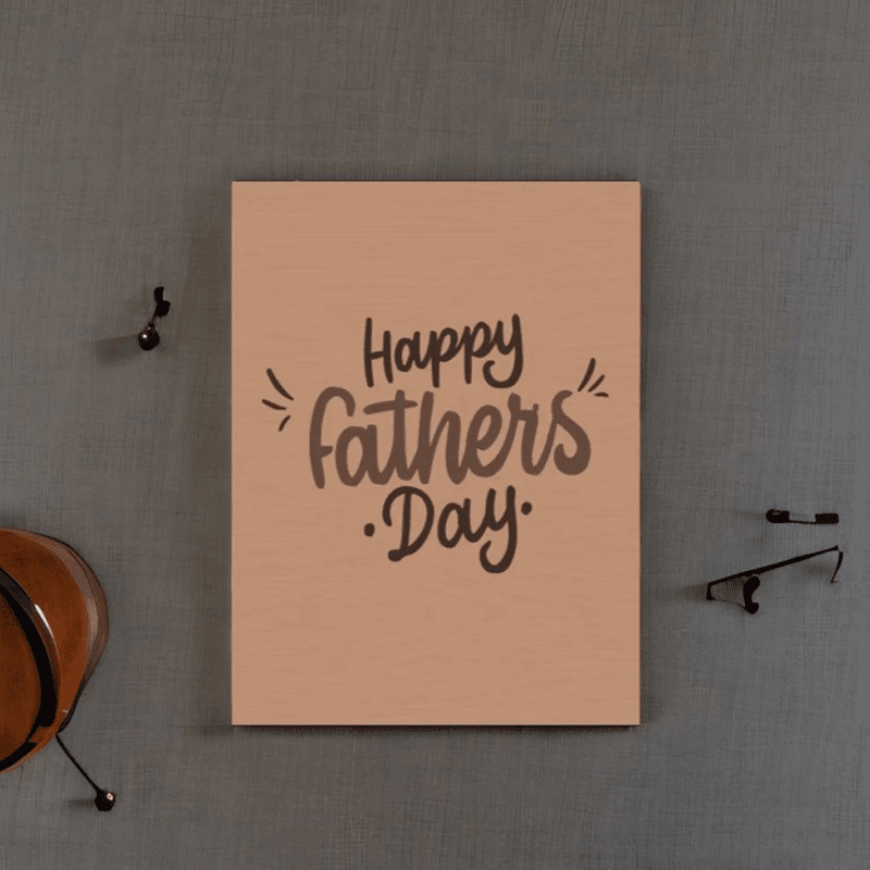 Endless Farting Father's Day Card