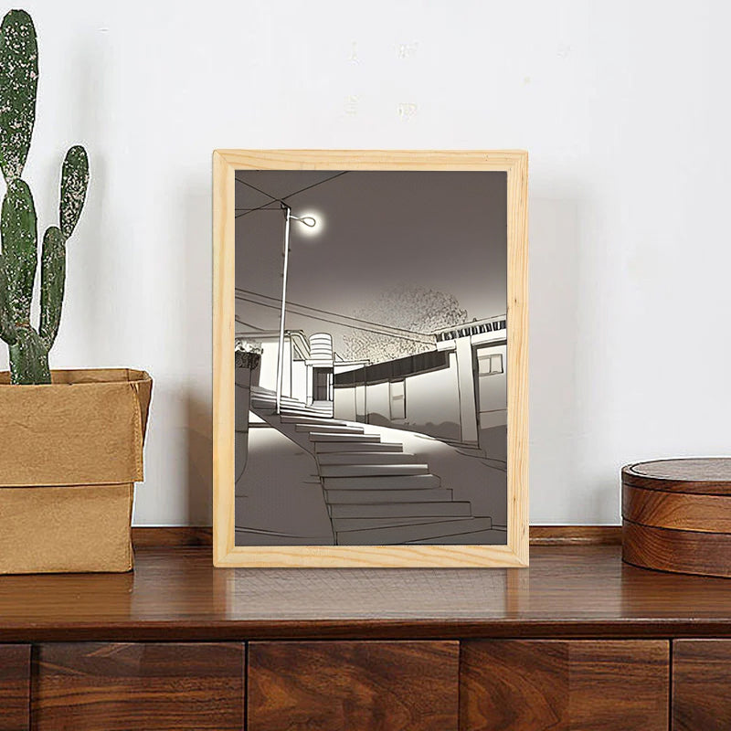 Verlichting Schilderij Decoratie