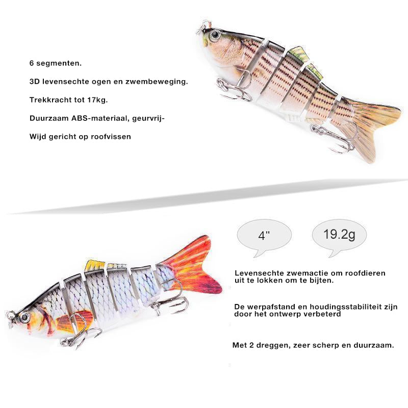 Simulatie vissen lokken vissen tool