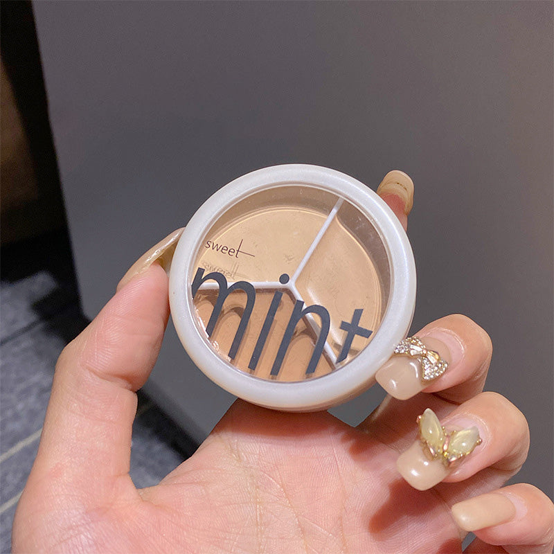 Tri-Color Concealer Palette Covers Acne Marks Donkere kringen