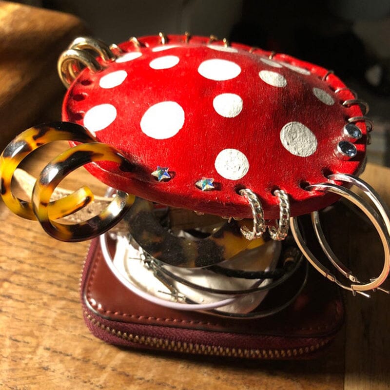 Leuke Paddestoel Oorbel Houder