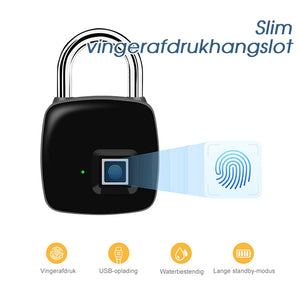 Vingerafdruk hangslot