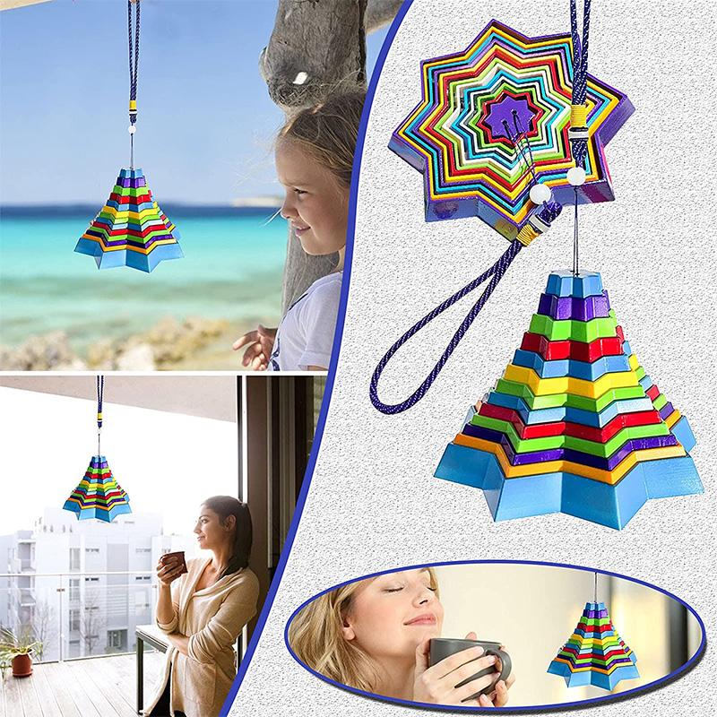 Falling Star Tower-Wind klokkenspel decoratie