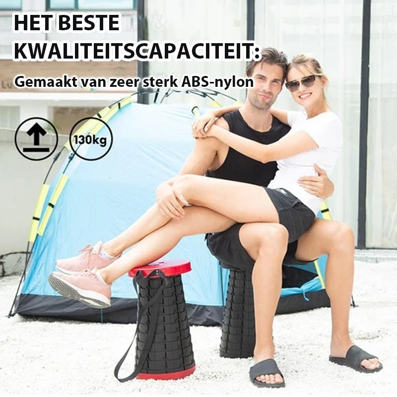 Draagbare opvouwbare kruk