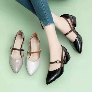 Dames sandalen van zacht leer