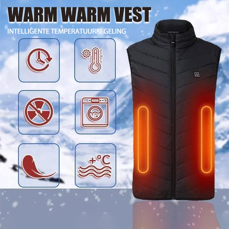 Instant Warmte Verwarmingsvest, unisex