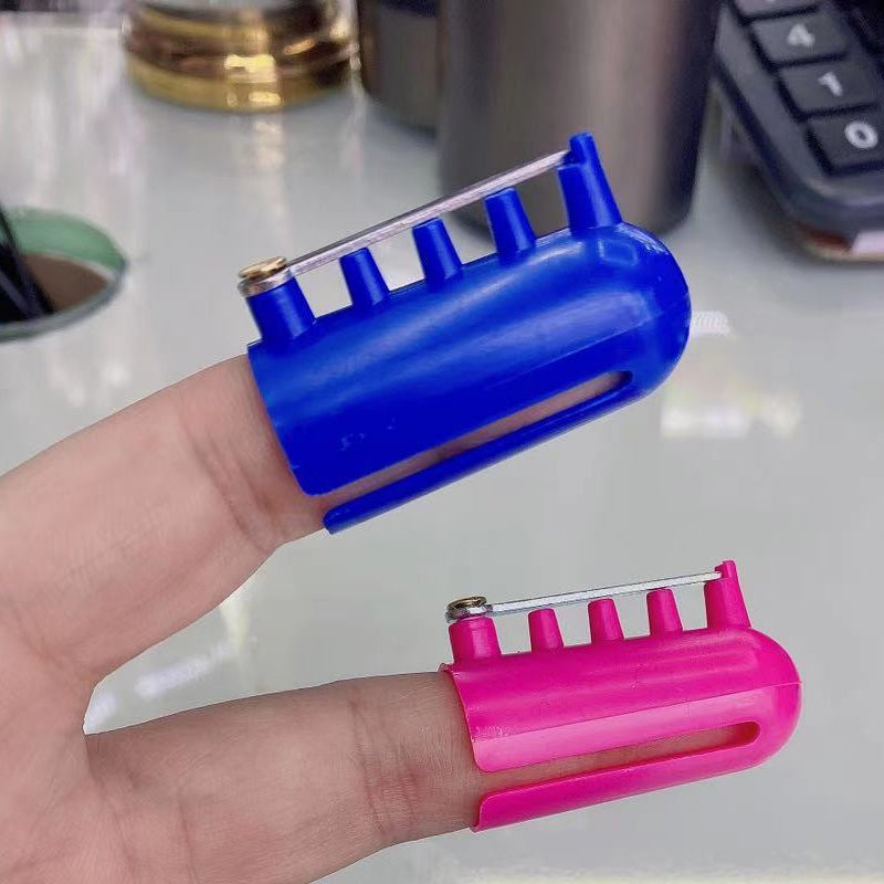 QuickStitch breien vingerhoed Garengids