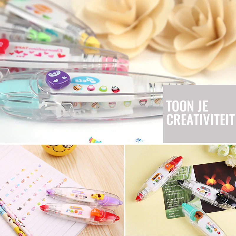Leuke plakbandpen