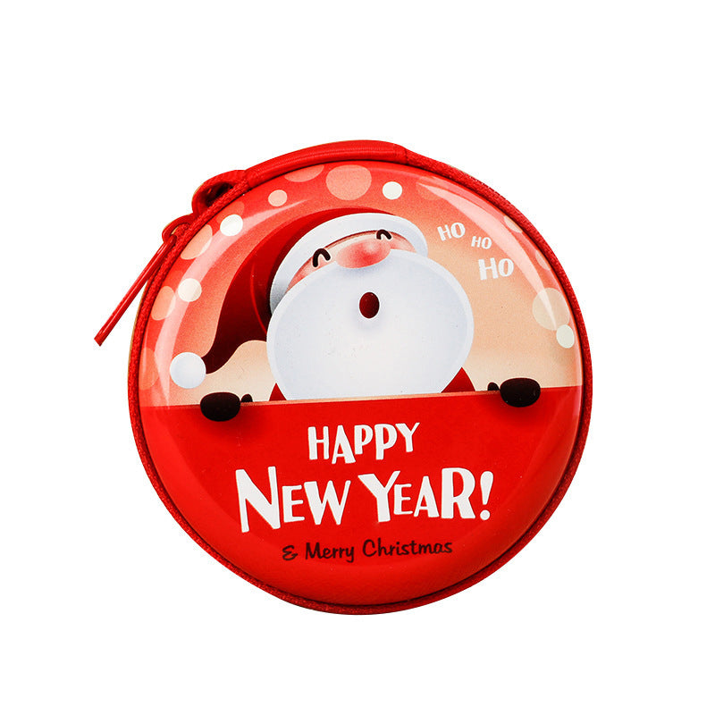 Kerst mini geld sleutelzakjes