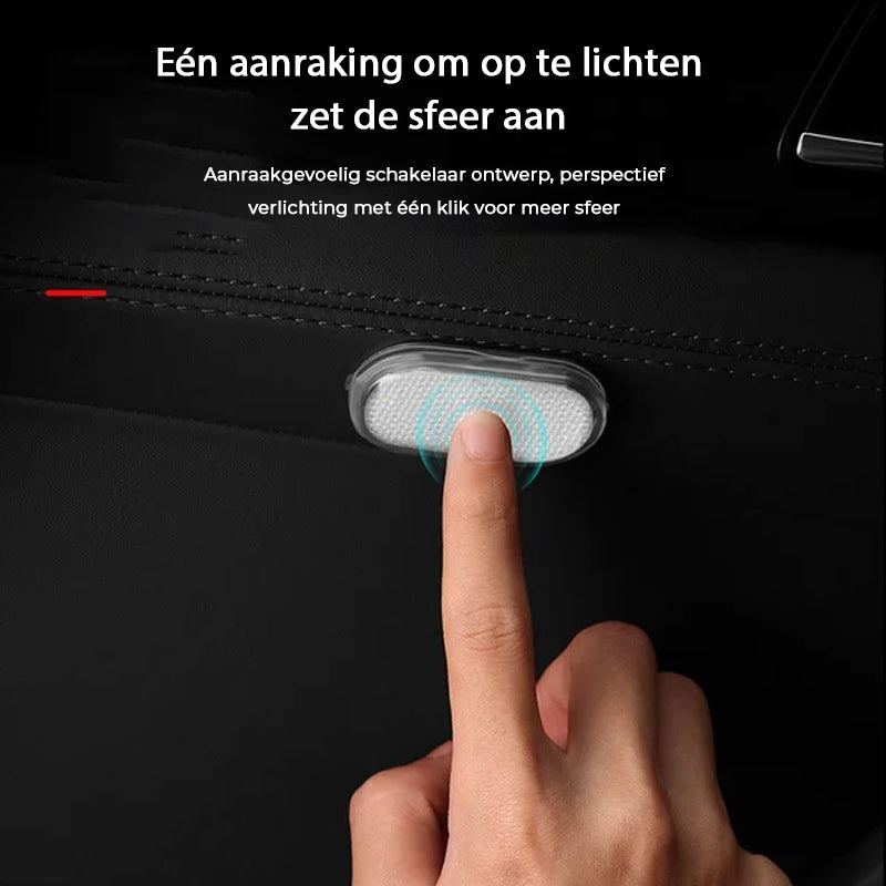 LED aanraakgevoelig decoratief sfeerlicht voor in de auto